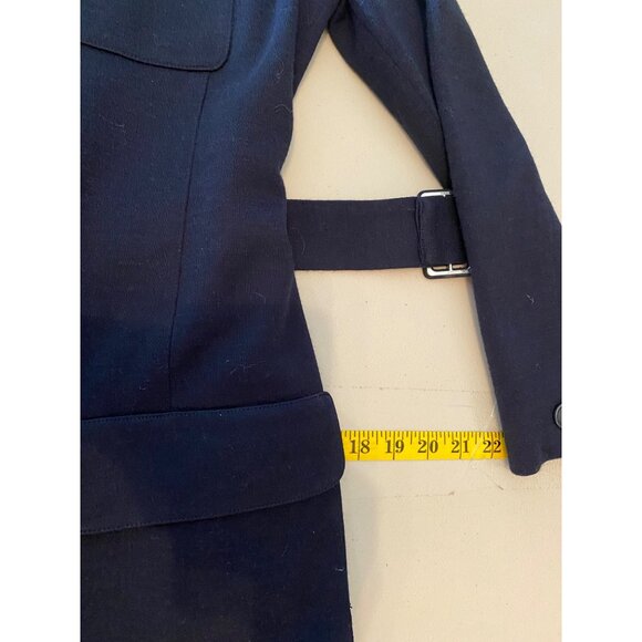 Ann Taylor Blazer w/ Belt (size 2) & Pants (size 4) Set Wool Blend - Picture 15 of 16